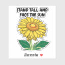 Search for bright yellow flower stickers Sunny