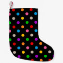 Search for polka dots christmas stockings Colourful