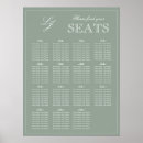 Search for guest wedding seating charts Sage green