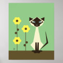 Search for siamese cat art Green