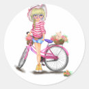 Search for blonde girl stickers Flowers