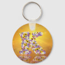 Search for letter k key rings Flowers