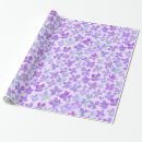 Search for lilac flower wrapping paper Floral pattern