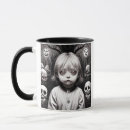 Search for big eye girl mugs Halloween