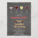 Search for aged wine invitations Chalkboard