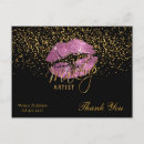 Search for makeup artist postcards Gold