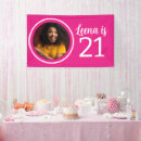 Search for 21st birthday banners Unique