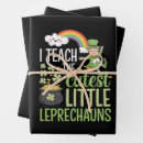 Search for leprechaun gift wrap Saint