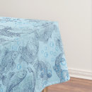 Search for fish tablecloths Blue