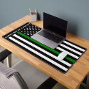 Search for rangers mousepads Thin green line