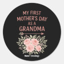 Search for first mothers day stickers Grandma