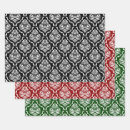 Search for black and green wrapping paper Red