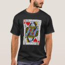 Search for poker queen tshirts Hearts