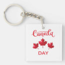 Search for canada day square key rings Country