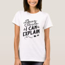 Search for dear santa i can explain tshirts Funny
