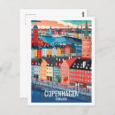 Search for copenhagen postcards Watercolor