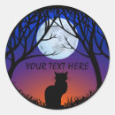 Search for halloween name tag stickers Black