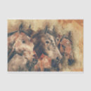 Search for horse tissue paper Rustic