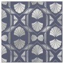 Search for blue and silver fabric Retro