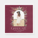 Search for blue and burgundy napkins Typography