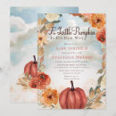 Search for pumpkin baby sprinkle invitations A little pumpkin
