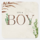 Search for cactus square stickers Baby shower