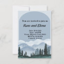 Search for scenery cards invites Winter scenery woodland mountains