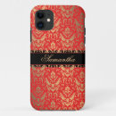 Search for red damask iphone cases Chic