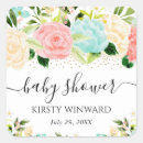 Search for mint and pink baby shower stickers Green
