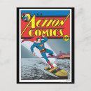 Search for action comics postcards Steel
