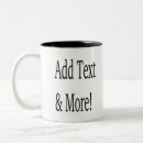 Search for two image template mugs Text