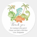 Search for dinosaur tag stickers Thank you tag