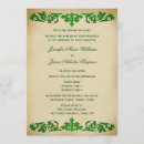Search for leaf scroll invitations Vintage