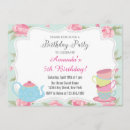 Search for ladies tea party invitations Pink