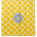 Search for mustard yellow shower curtains Monogrammed