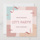 Search for lets celebrate engagement party invitations Engaged