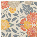Search for blue and yellow floral fabric Flowers