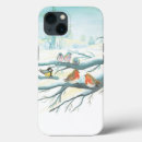 Search for bird in snow iphone cases Winter