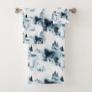 Search for pine trees bath towels Watercolor