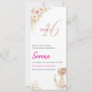 Search for sixteenth note invitations Pink