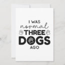 Search for three dogs cards Animal