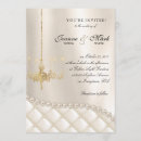 Search for chandeliers light invitations Elegant