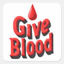 Search for give blood stickers Save lives
