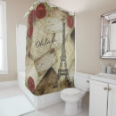 Search for vintage paris shower curtains French