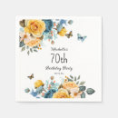 Search for yellow rose napkins Botanical