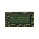 Search for camo return address labels Masculine