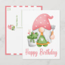 Search for garden gnome birthday cards Gardener