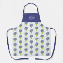 Search for hydrangea aprons Blue hydrangea pattern