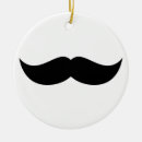 Search for mustache christmas tree decorations Funny