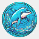 Search for swim with dolphins stickers Ocean